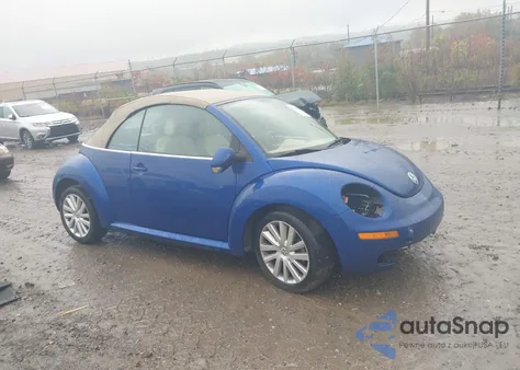 2008 Volkswagen New Beetle Se from USA, damaged, VIN 3VWRF31Y28M402846